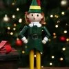 Wooden 11 Inch Buddy The Elf Nutcracker