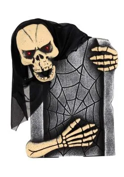 21 Inch Animated Skeleton Tombstone Prop 13 21 Inch Animated Skeleton Tombstone Prop -halloween Shop 21 inch animated skeleton tombstone alt 6