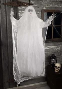 3 Ft Hanging Female Ghost Halloween Prop