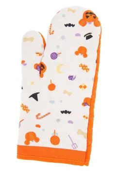 3 Piece Disney Mickey Halloween Treats Textile Kitchen Set -halloween Shop 3 piece disney mickey halloween treats textile set alt 3