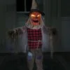 36 Inch Twitching Light Up Animated Scarecrow Prop