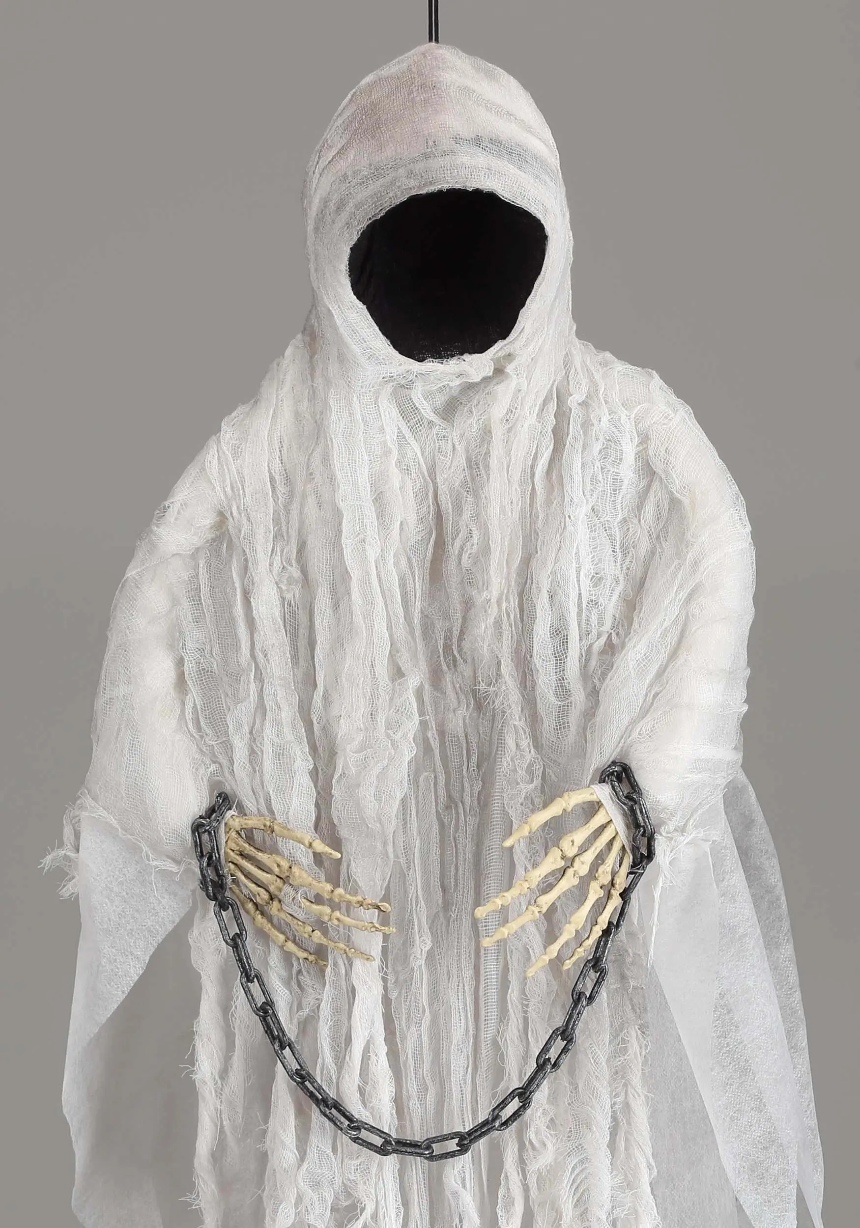3ft Hanging Faceless Ghost Prop Decoration 2 3ft Hanging Faceless Ghost Prop Decoration - Image 2