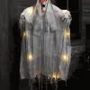 3ft Hanging Light-Up Ghost Decoration