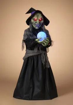 Lighted Animated 44" Witch W/ Sound
