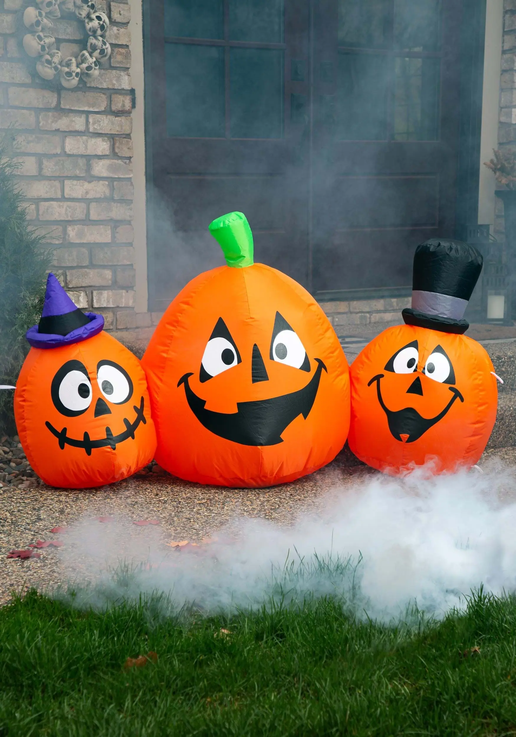 4FT Inflatable 3-Pumpkins Lawn Decoration 1 4FT Inflatable 3-Pumpkins Lawn Decoration