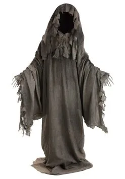 5.4ft Black Reaper Ghost W/ Lights Standing Prop -halloween Shop 5 4ft standing black reaper ghost w lights zsr14 alt 3