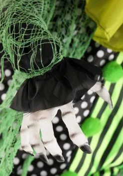 5.5ft Green Animated Clown -halloween Shop 5 5ft animated green clown alt 3