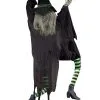 5 FT Climbing Witch Wall Halloween Decoration