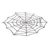 Spider Web Rhinestone Table Cover Decoration