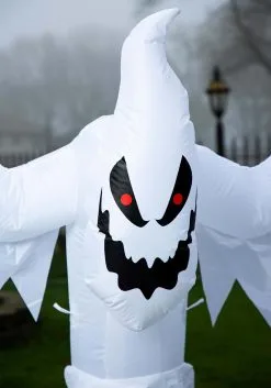 5ft Inflatable Spooky Ghost Decoration -halloween Shop 5ft inflatable ghost yard decoration alt 2