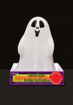 6-in Flaming Ghost Light -halloween Shop 6 inch flaming ghost light alt 2