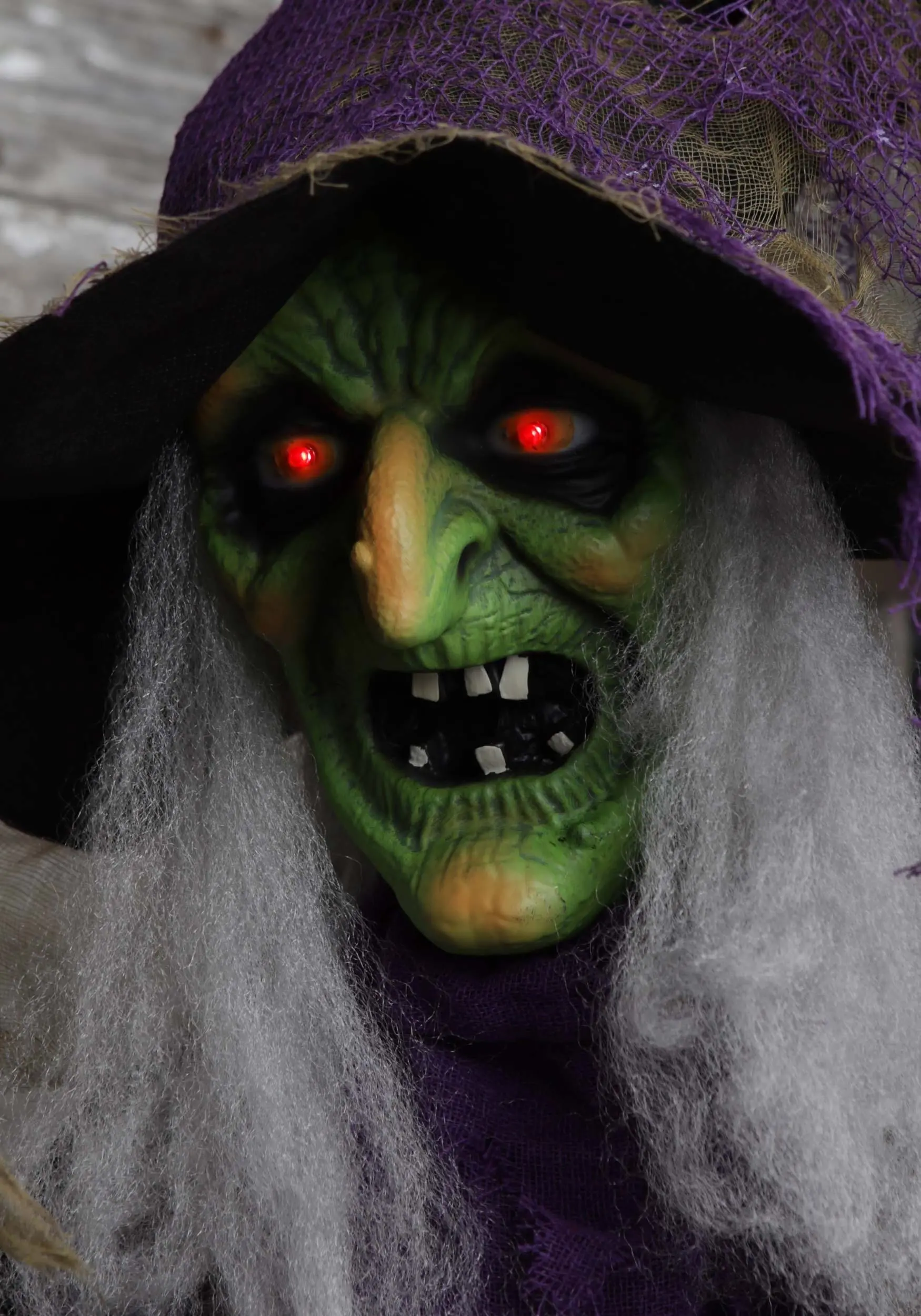 6ft Animated Hanging Witch 3 6ft Animated Hanging Witch - Image 3