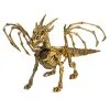 Gold 7" Skeleton Dragon