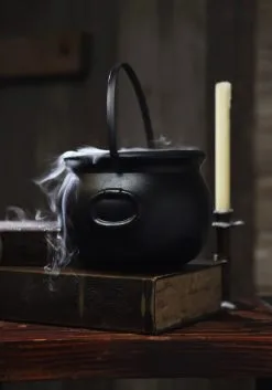 8" Witch Cauldron Kettle Decoration
