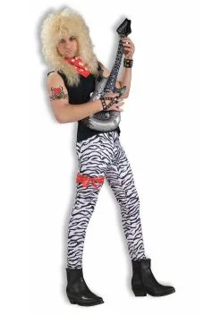 Men's 80s Zebra Pants