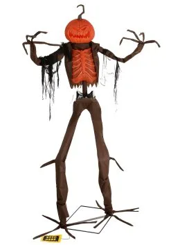 8ft Giant Animated Scarecrow Pumpkin -halloween Shop 8ft animated giant pumpkin scarecrow alt 7