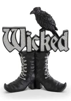 9.5" Wicked Witch Boots Figurine
