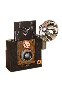 Lighted 9.5" Animated Halloween Camera With Sound