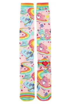 Friends Forever Care Bears Adult Long Socks 5 Friends Forever Care Bears Adult Long Socks -halloween Shop adult friends forever care bears long socks alt 2
