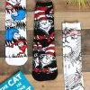 The Cat In The Hat Adult Crew Sock Set