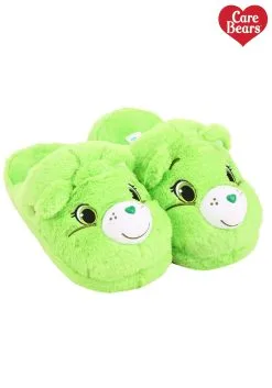 Good Luck Care Bear Slippers For Adults -halloween Shop adults good luck care bear slippers alt 2
