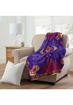 Aladdin Magic Carpet Micro Raschel Throw Blanket