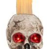 Ancient Skull Candle Halloween Decoration