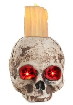 Ancient Skull Candle Halloween Decoration