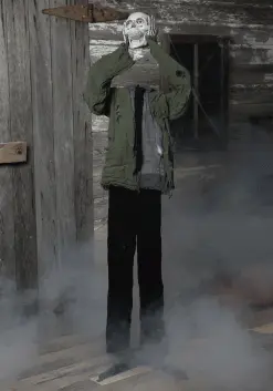 Animated 5 Foot Headless Man Decoration