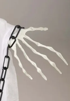 Chained Ghost Animatronic Halloween Decoration -halloween Shop animated chained ghost alt 2