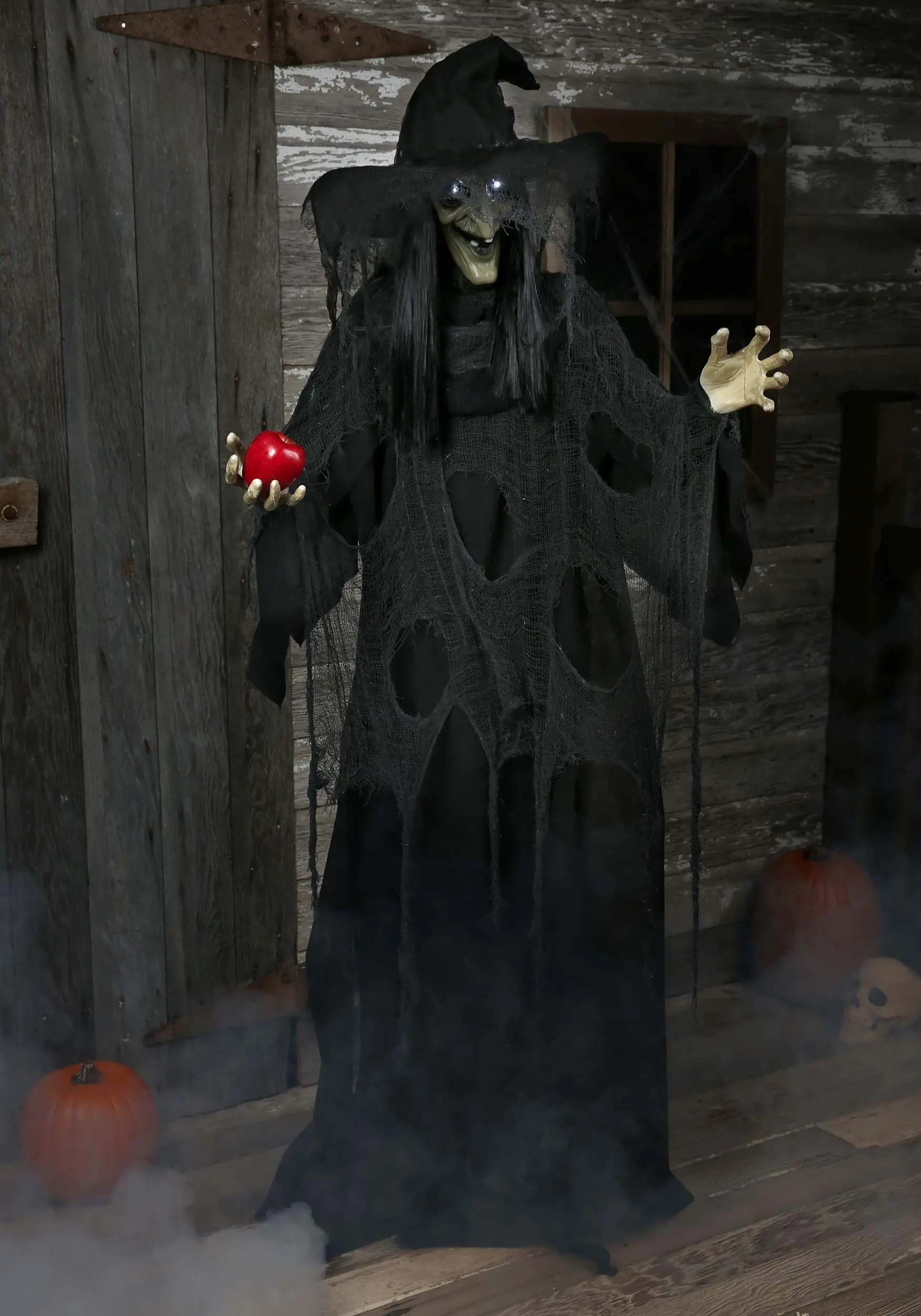 Scary Animated Standing Evil Witch 1 Scary Animated Standing Evil Witch