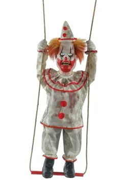 Swinging Animated Happy Clown Doll