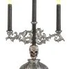 Tabletop Animated Décor-Wobbling-Skull Candelabra