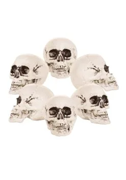 24 Skulls In A Bag -halloween Shop bag of 24 skulls mc0151 alt 3