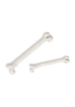 Bag Of 18 Mini Plastic Bones Decoration