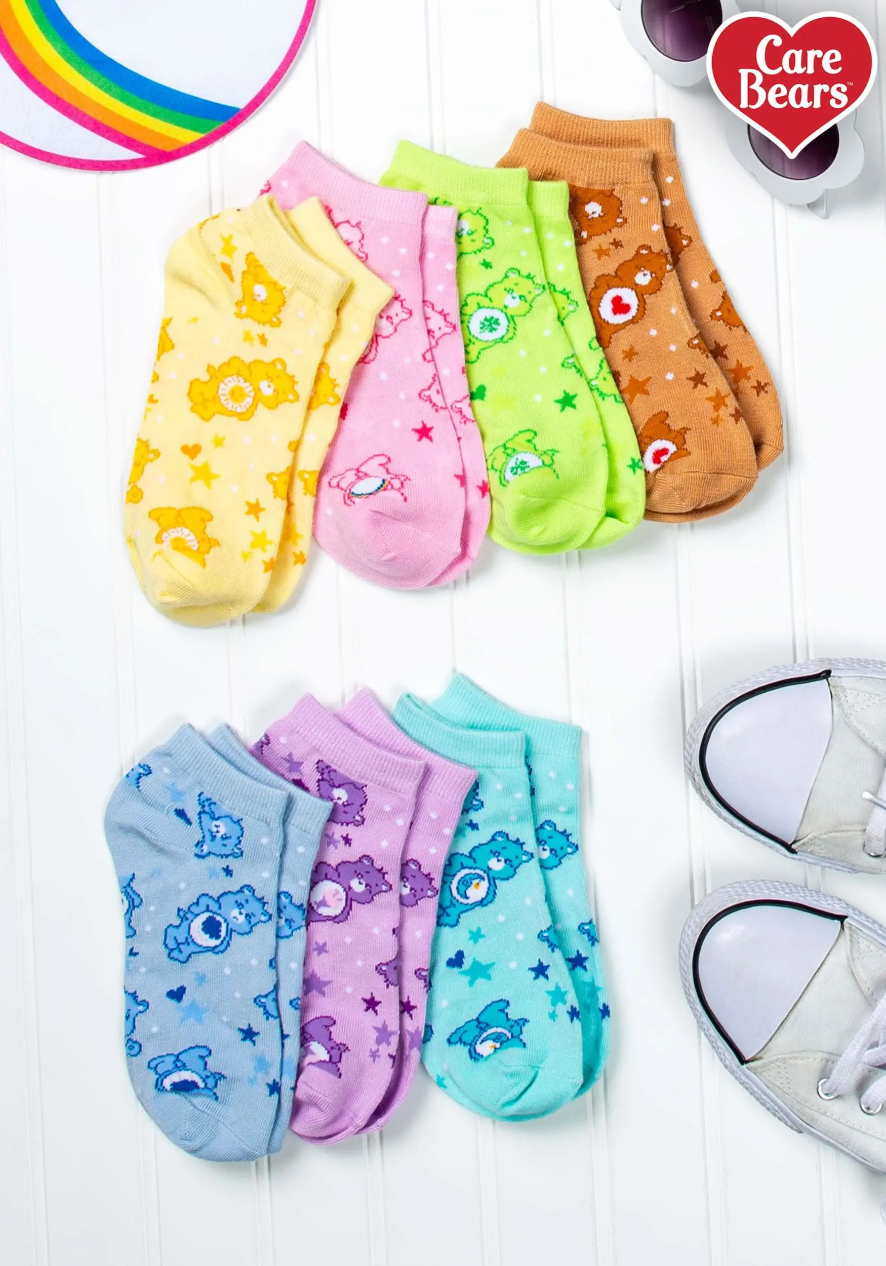 Care Bears All Over Bears Sock Pack 1 Care Bears All Over Bears Sock Pack
