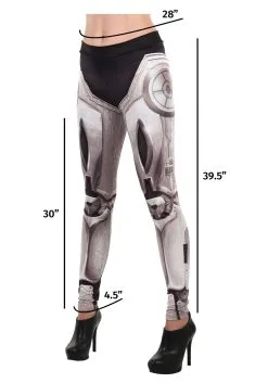 Bionic Printed Leggings -halloween Shop bionic leggings one size alt 4