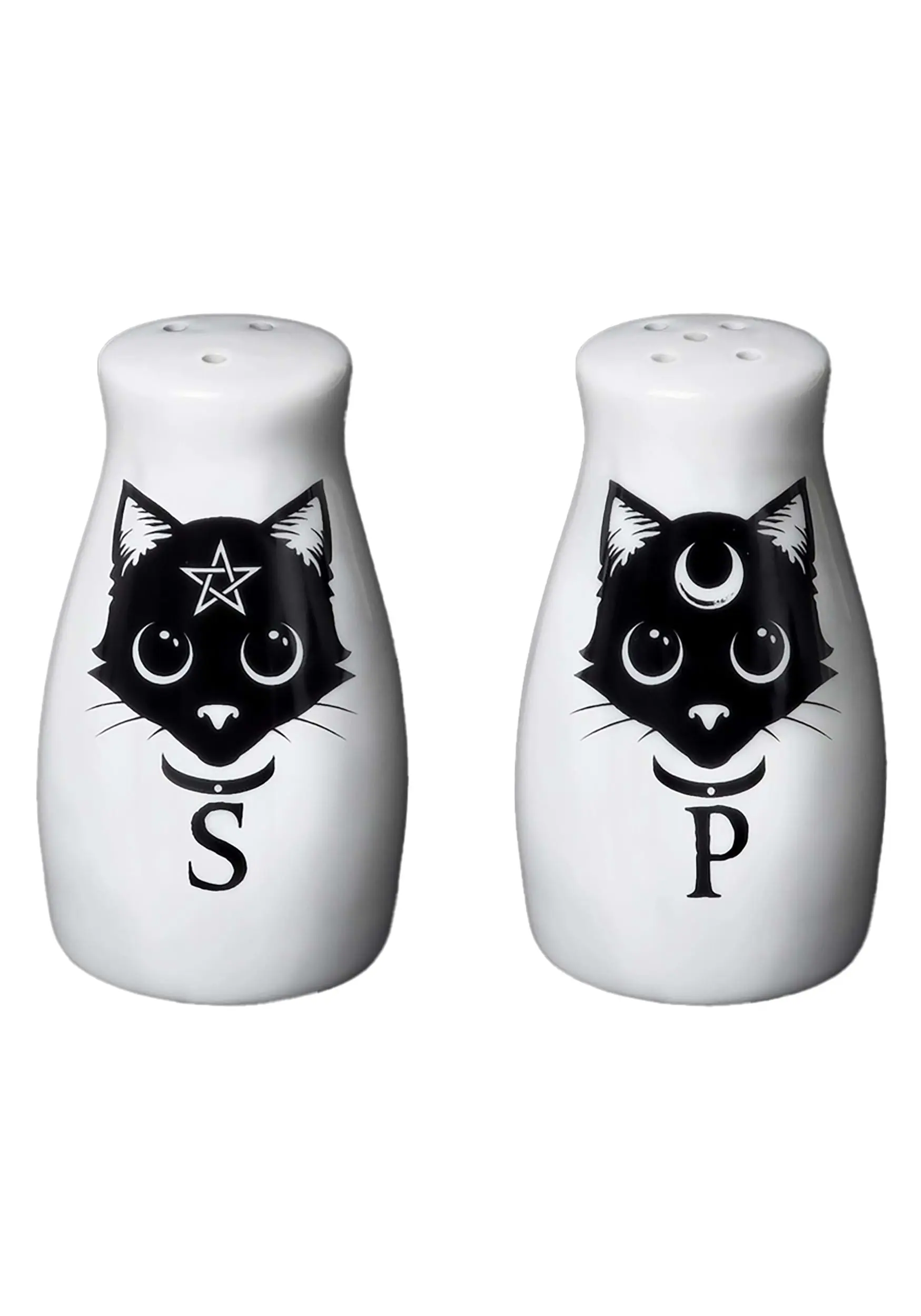 Black Cat Salt And Pepper Shaker Set 1 Black Cat Salt And Pepper Shaker Set