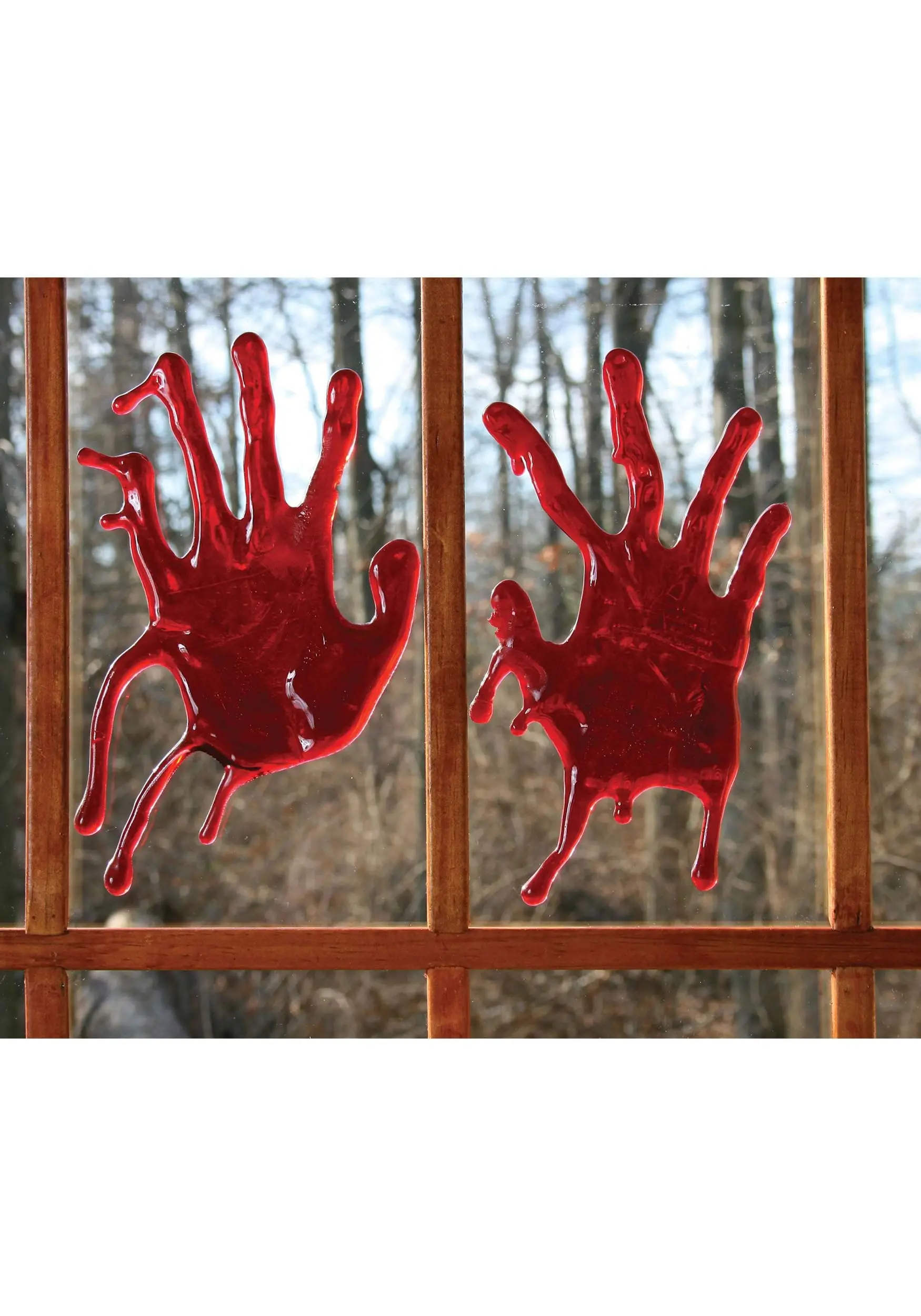 Blood Splatter Window Clings 4 Blood Splatter Window Clings - Image 4