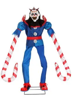 Candy Cain Horror Animatronic Halloween Decoration -halloween Shop candy cain horror animatronic decoration alt 6