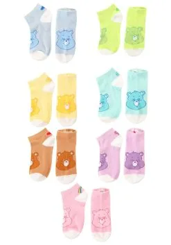 Faces Care Bears Sock Pack -halloween Shop care bears sock pack alt 8