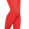 Girl's Red Footless Tights