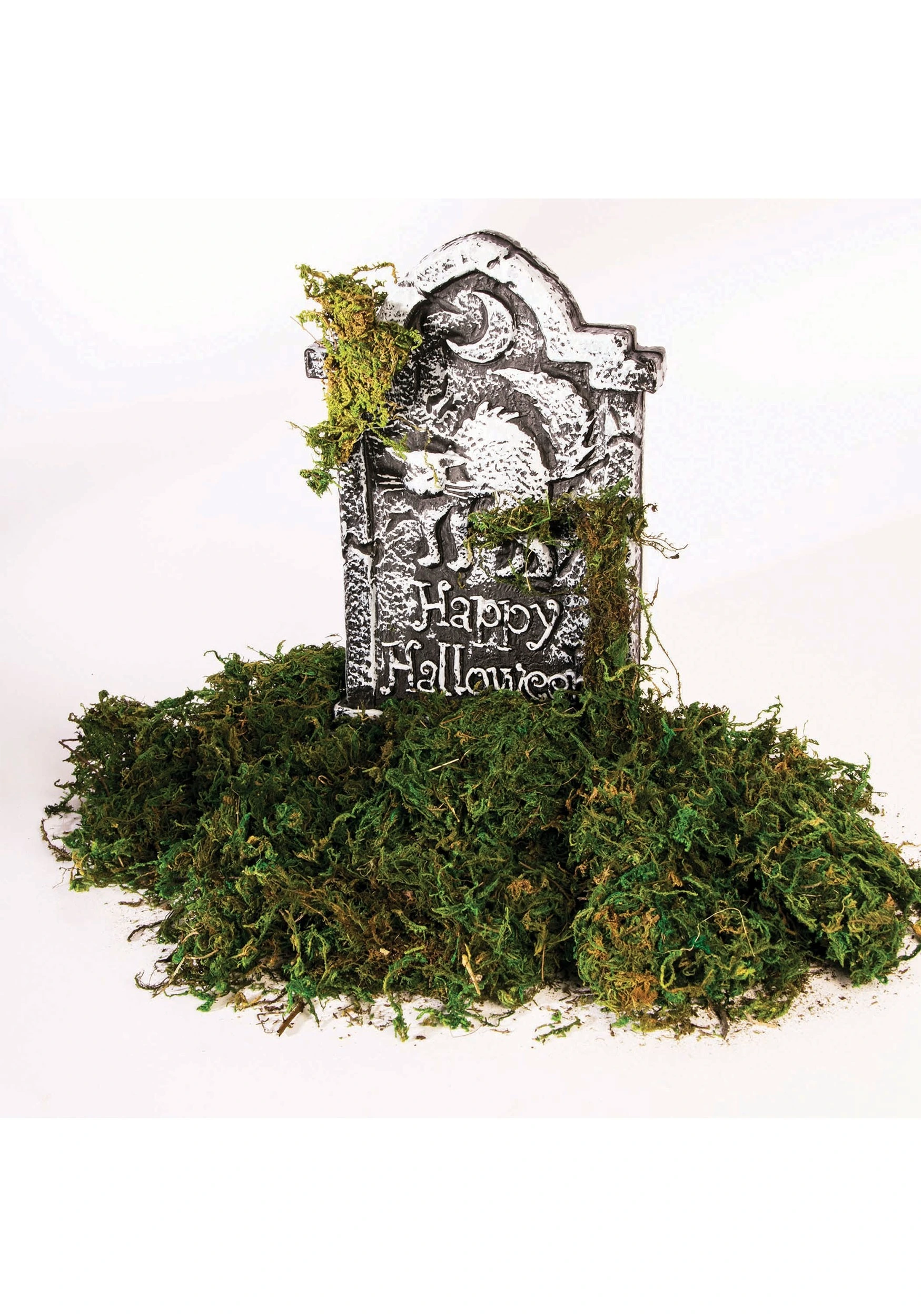 Creepy Moss Cemetery Decoration 2 Creepy Moss Cemetery Decoration - Image 2