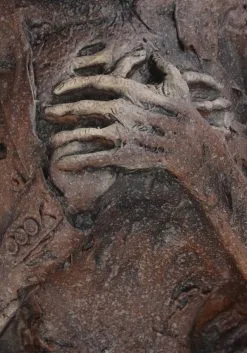 Skeleton In Coffin Halloween Prop -halloween Shop decomposing corpse skeleton prop alt 2