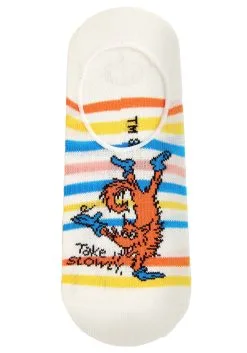 Dr. Seuss No Show Sock Set Adult 5 Pairs -halloween Shop dr seuss adult 5 pair no show sock set alt 5
