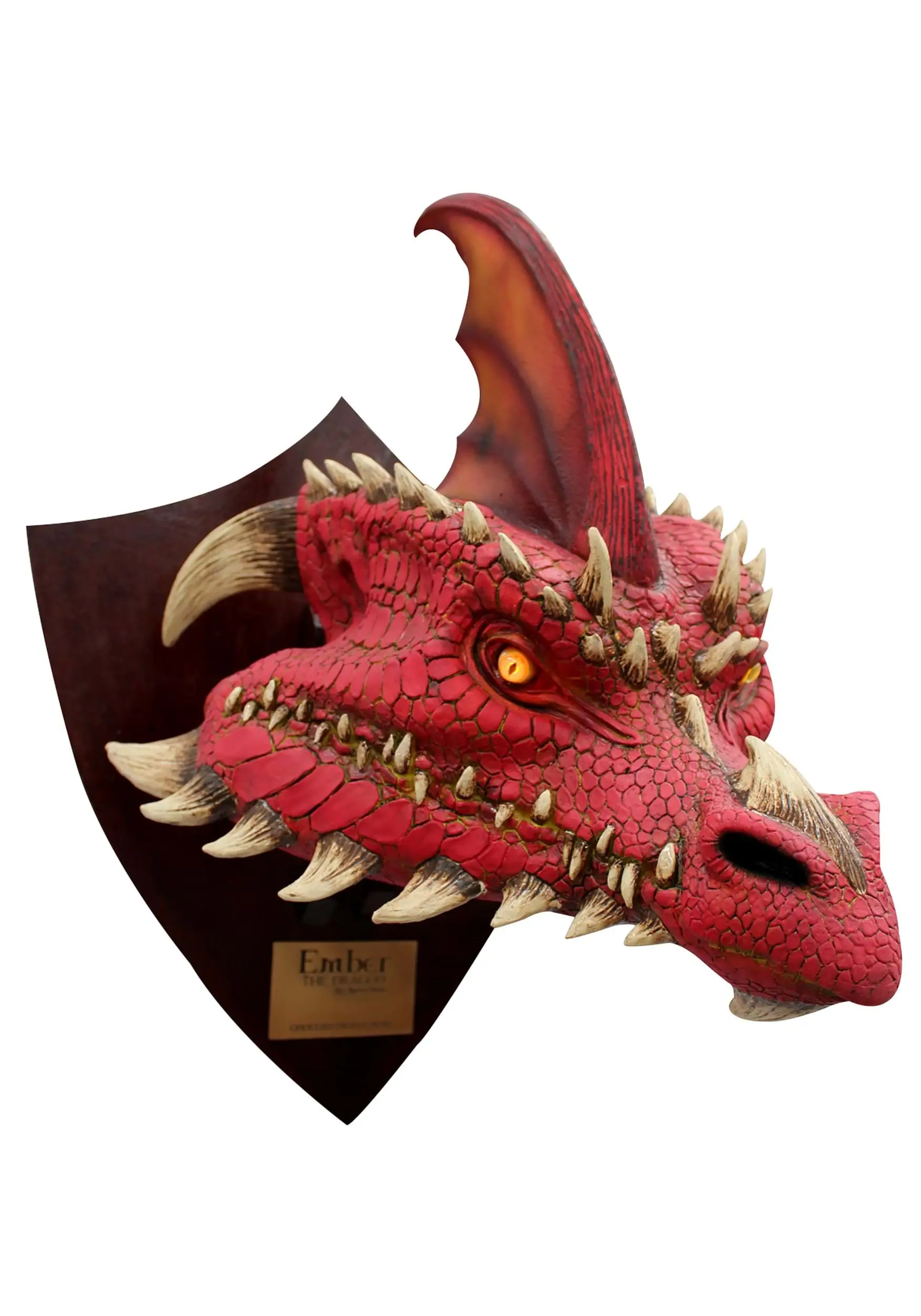 Ember The Red Dragon Trophy Wall Decoration 1 Ember The Red Dragon Trophy Wall Decoration