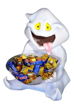 Ghost Figure Candy Bowl Holder