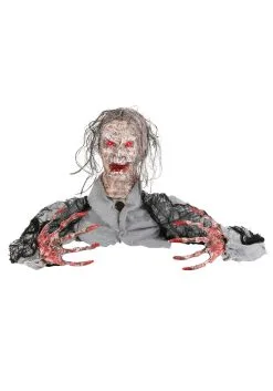 Half Body Zombie With Light Up Red Eyes -halloween Shop half body zombie with red light alt 3