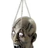Hanging Dismembered Head Halloween Prop