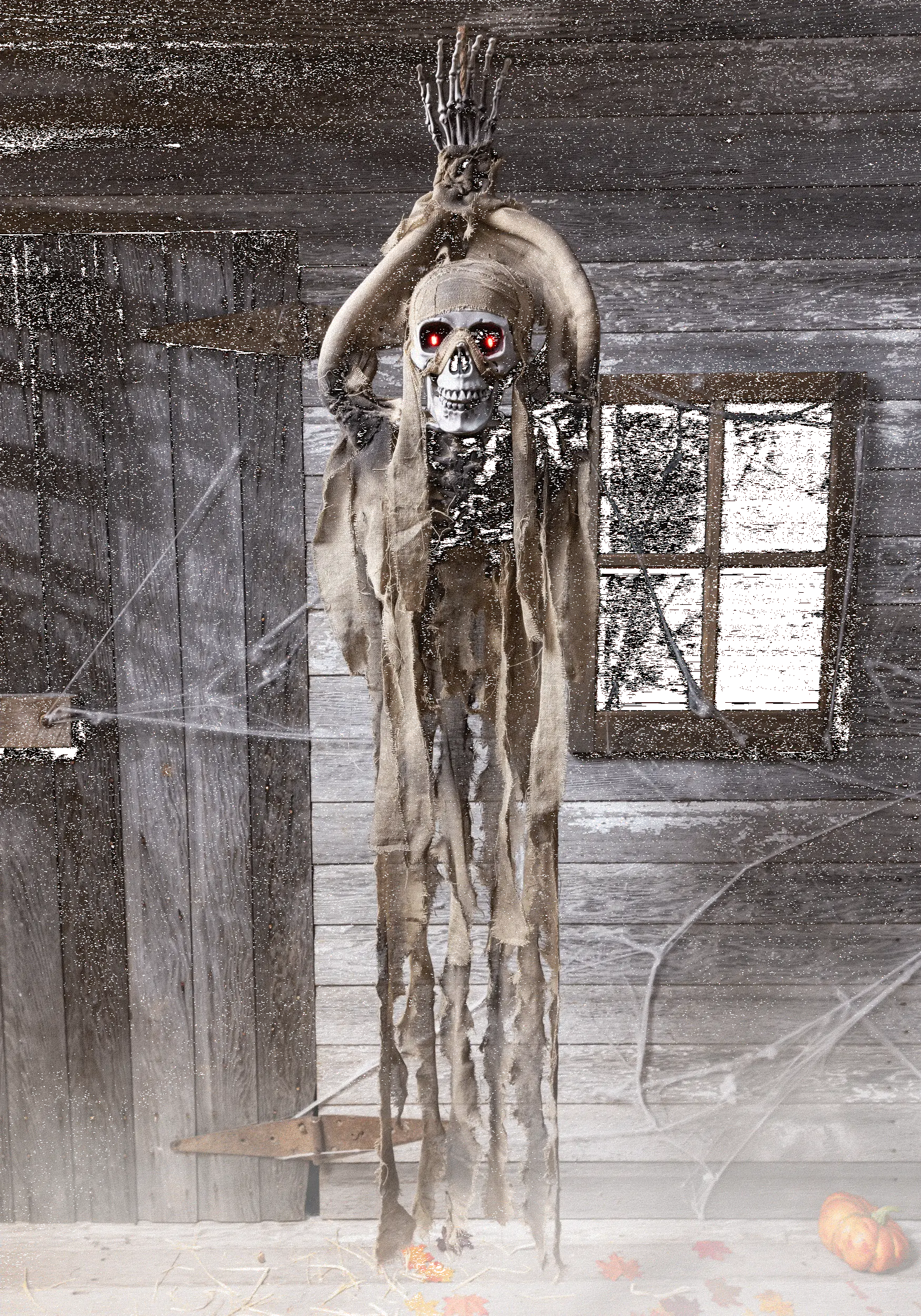 Hanging Animatronic Skeleton Decoration 7 Hanging Animatronic Skeleton Decoration - Image 7